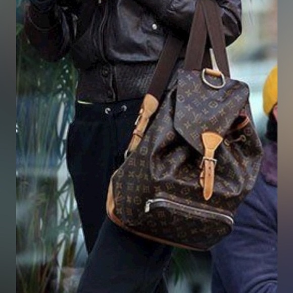 🥰SOLD🥰 2001 Louis Vuitton Montsouris GM Monogram backpack - Picture 12 of 14